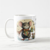 Mug Cuire à la souris avec des cadeaux enrobés (Gauche)