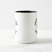 Mug "Cuirs Épais Et Vibes Éffrayantes" (Centre)