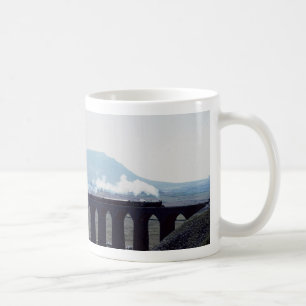Mug Cuisez le train à la vapeur "flèche verte" sur l