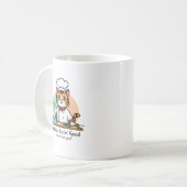 Mug Cuisine avec chat - Chef Kitty (Devant gauche)