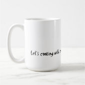 Mug Cuisine avec le chef cuisinier (Gauche)