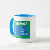 Mug Cuisine chauffante Pickleball (Devant gauche)