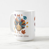 Mug Cuisine Crew Pilgrim Turquie Thanksgiving (Devant gauche)