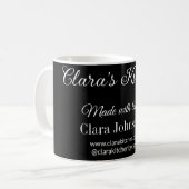 Mug cuisine cuisine chef ajouter restaurant nom du tra (Devant gauche)