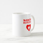 Mug Cuisine de Babcia avec aigle blanc polonais (Devant droit)