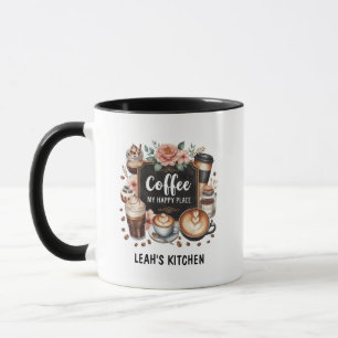 Mug ☕Cuisine de base de café personnalisée Café Café E