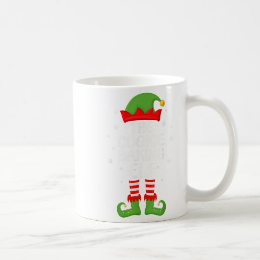 Mug Cuisine de biscuits Elf Xmas Famille Correspondanc (Droite)
