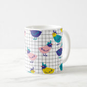 Mug Cuisine de café de poulet (Devant droit)