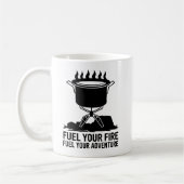 Mug Cuisine de camping aventure Conception graphique d (Gauche)