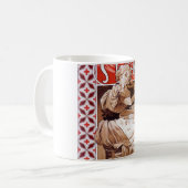 Mug Cuisine de femme, Alphonse Mucha (Devant gauche)
