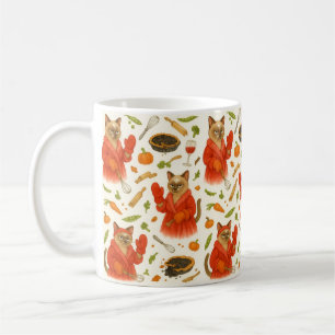 Mug Cuisine de Thanksgiving sur le thème des amoureux