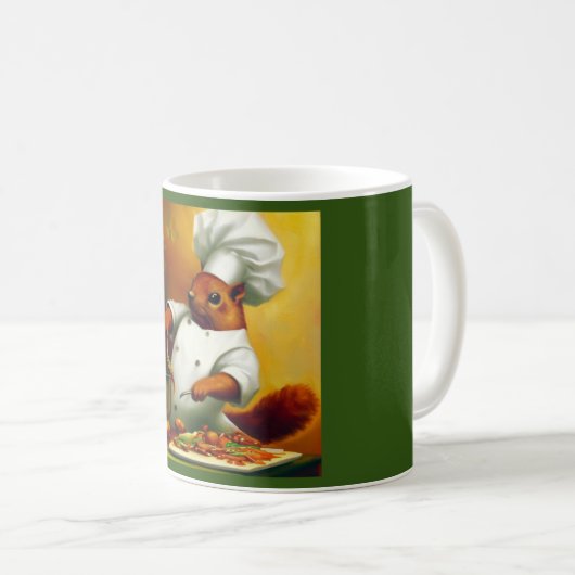 Mug Cuisine d'écureuil (Devant droit)