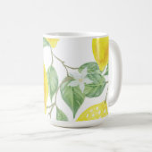 Mug Cuisine design citron (Devant droit)