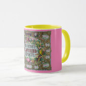 Mug Cuisine d'extrait de cuisson de fruits à fleurs vi (Devant droit)