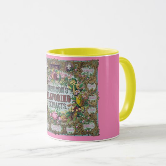 Mug Cuisine d'extrait de cuisson de fruits à fleurs vi (Devant droit)