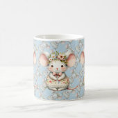 Mug Cuisine Florale Souris Couronne Fleur (Centre)