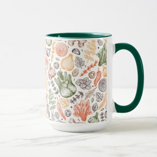 Mug Cuisine Garden Motif végétal (Droite)