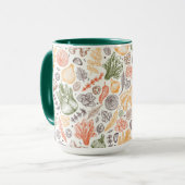 Mug Cuisine Garden Motif végétal (Devant gauche)