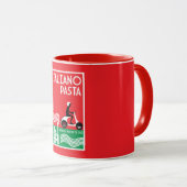 Mug Cuisine italienne (Devant droit)
