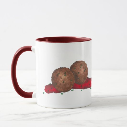 Mug Cuisine italienne Classique Boulettes de viande Ma (Gauche)