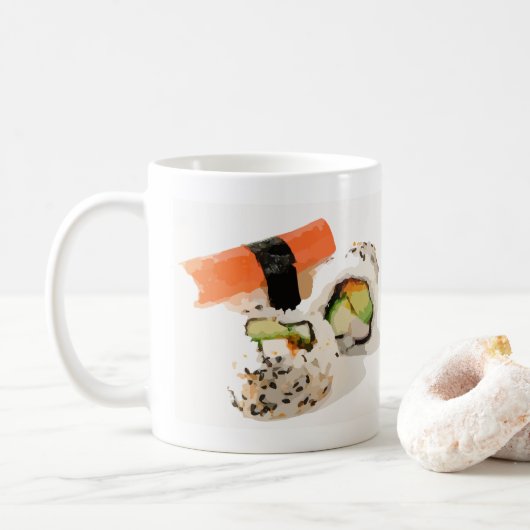 Mug Cuisine japonaise sushi (Avec donut)