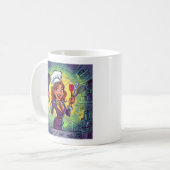 Mug Cuisine mignonne et drôle de maman (Devant gauche)