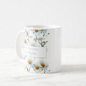 Mug Cuisine moderne White Daisy (Devant gauche)