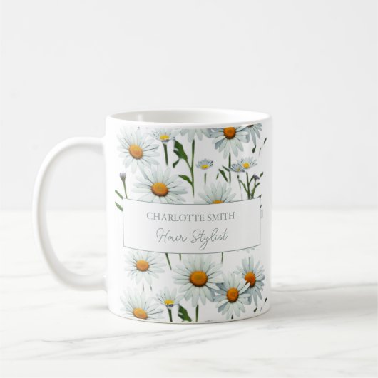 Mug Cuisine moderne White Daisy (Gauche)