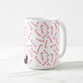 MUG CUISINE NOIRE EN COLÈRE AVEC CASQUETTE KNIT (Devant droit)
