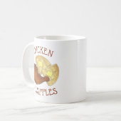 Mug Cuisine soule classique Poulet frit et gaufres Din (Devant gauche)