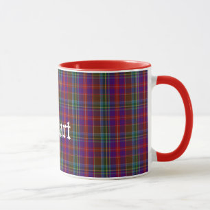 Mug Cuisine traditionnelle personnalisée Tartan Plaid