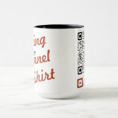 Mug Cuisiner Dans Une Chemise En Flanelle (Centre)
