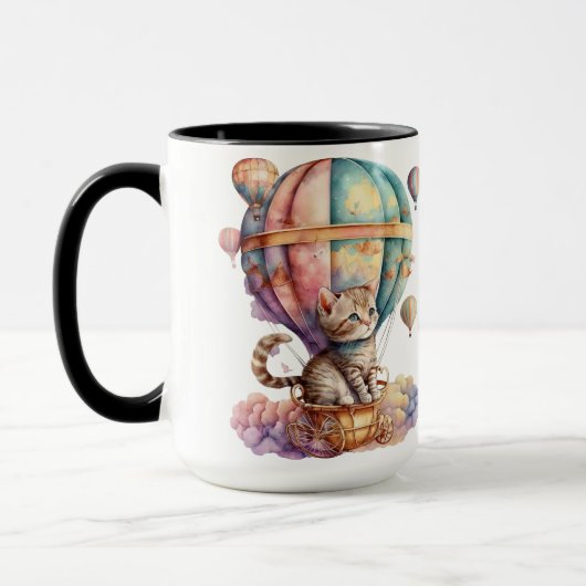 MUG CUISINES ADORABLES EN COULEUR D'EAU DANS DES BALLO (Gauche)