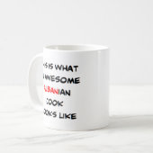 Mug cuisinier albanais, génial (Devant gauche)