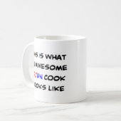 Mug cuisinier cajun, génial (Devant gauche)