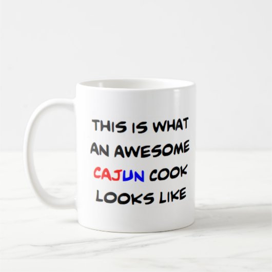 Mug cuisinier cajun, génial (Gauche)