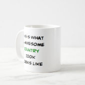 Mug cuisinier de campagne, génial (Devant gauche)