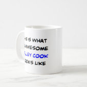 Mug cuisinier de cuisine, génial (Devant gauche)