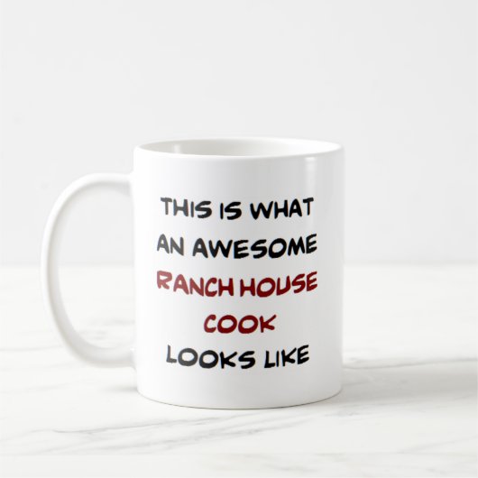 Mug cuisinier de ferme, génial (Gauche)