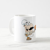 Mug Cuisinier de pizza (Devant gauche)