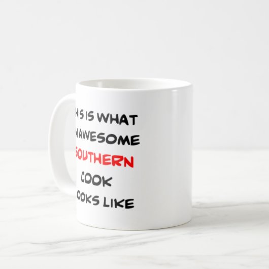 Mug cuisinier du sud, génial (Devant gauche)