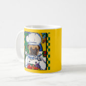 Mug Cuisinier Fruits de Mer Pug (Devant gauche)