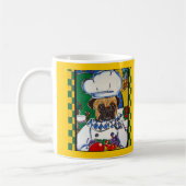 Mug Cuisinier Fruits de Mer Pug (Gauche)