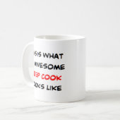 Mug cuisinier, génial (Devant gauche)