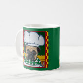 Mug Cuisinier Irlandais Pug (Devant gauche)
