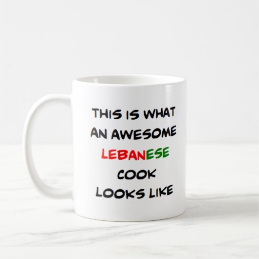 Mug cuisinier libanais, génial (Gauche)
