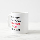 Mug cuisinier moderniste génial (Devant gauche)
