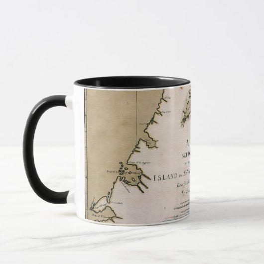 MUG CUISINIER : TERRE-NEUVE, 1763 (Gauche)