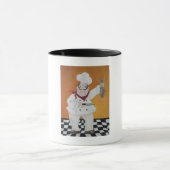 Mug cuisinière graisse petit chef design (Centre)