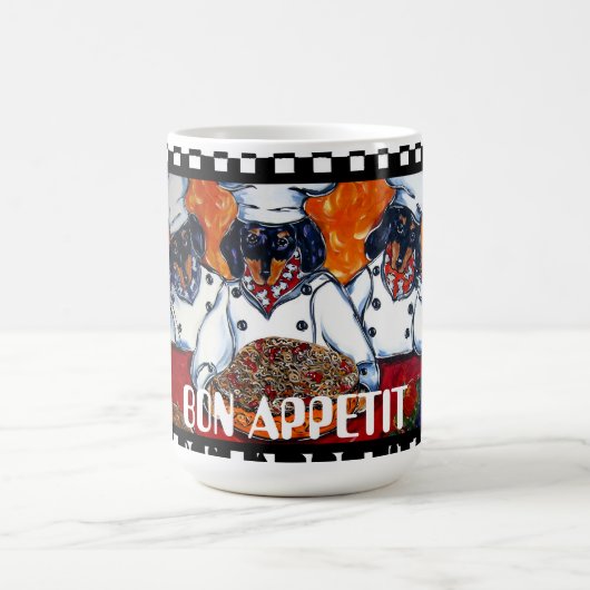 Mug Cuisiniers Dachshund (Centre)